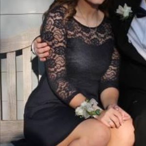 Beautiful Navy Blue Mini Dress